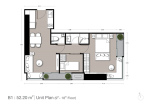 Picture of 1 bed Condo in Noble Form Thonglor Khlong Tan Nuea Sub District C021194