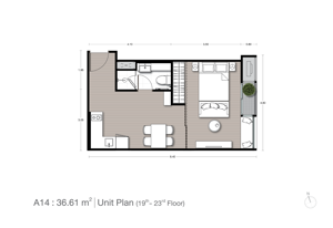 Picture of 1 bed Condo in Noble Form Thonglor Khlong Tan Nuea Sub District C021196