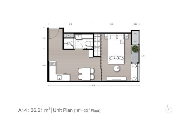 Picture of 1 bed Condo in Noble Form Thonglor Khlong Tan Nuea Sub District C021196